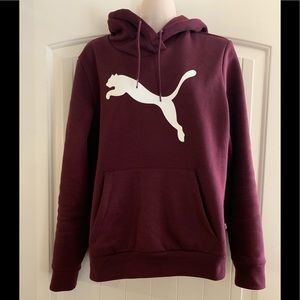 Maroon Puma Hoodie